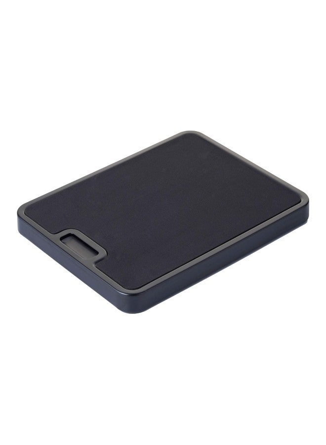 Nifty Solutions Nifty Small Appliance Rolling Tray - Black, Home Kitchen Counter Organizer, Integrated Rolling System, Non-Slip Pad Top for Coffee Maker, Stand Mixer, Blender, Toaster - Image 1