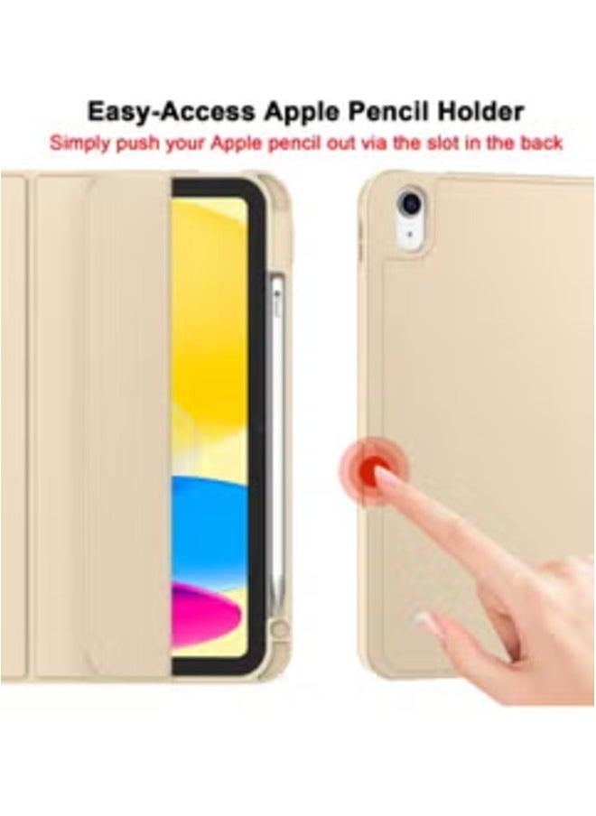 Black Trifold Smart Cover for iPad Air 13 Inch (M2) 2024 – Auto Wake/Sleep, Pencil Holder, and TPU Back - Image 5