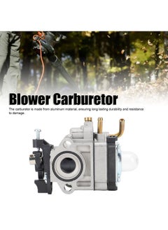 Thoraya Blower Carburetor Aluminum Blower Carburetor Replacement for Ryobi RY25AXB 25cc Gas Jet Fan Blower  - Image 5