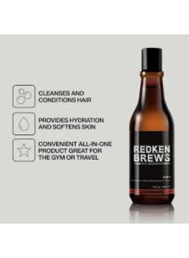 ريدكين شامبو وبلسم وغسول للجسم 3 في 1 من ريدكين بروز 300 مل - Image 2