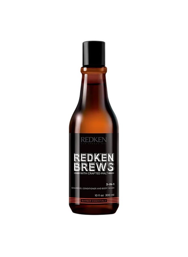 ريدكين شامبو وبلسم وغسول للجسم 3 في 1 من ريدكين بروز 300 مل - Image 1