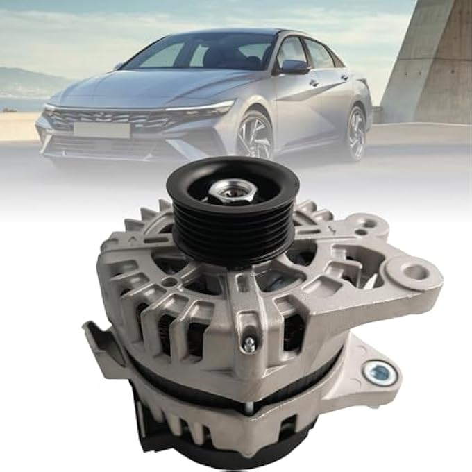 ZZDSNJ 2627727 Alternator Compatible with 2017-2020 Hyundai Elantra 2018-2021 Kona 2020-2021 Kia Soul,2021 Seltos 2.0L Replace# 373002E821 - Image 1