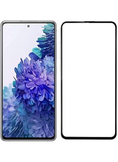 ماركة غير محددة Original Liquid Glue 5D Tempered Glass Screen Protector for Samsung Galaxy S20 Plus – Full Screen Curved Glass, UV Adhesive, Anti-Reflective, Explosion-Proof, Black  - Image 2