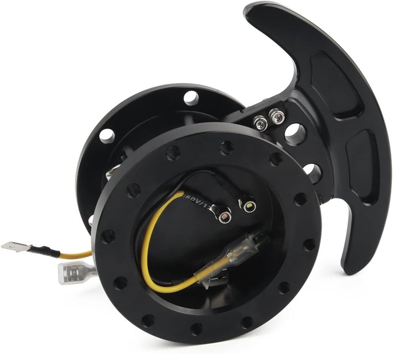 Wivplex Red Steering Wheel Quick Release Hub Kit - Image 5