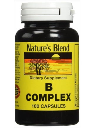 Natures Blend Nature's Blend B Complex Capsules, 100 Caps - pzsku/Z3EE16562D19BA958C817Z/45/_/1685946521/da45e25e-e90c-4657-a3fd-e0416a15f21c