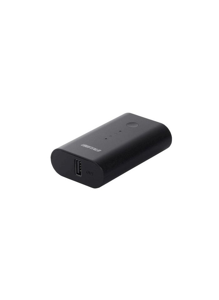 Buffalo - iBuffalo BSMPB09BKME Power Bank for Smartphone/Tablets 5200mAh-Black - Image 1