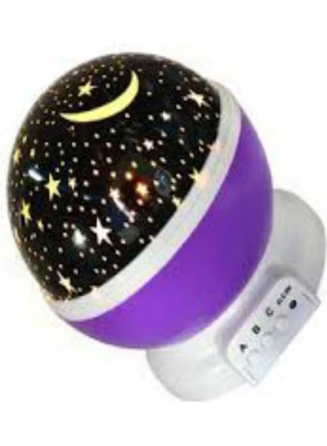 برليونج Highlights Suitale for decoration and night light This is a projection lamp, which makes your room very wonderful in a dark room Compact, lightweight, and portable  - Image 2