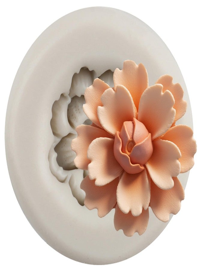 YANQINMS Cherry Blossom Silicone Mold Flower Fondant Cake Molds For Flower Cake Decorating Cupcake Topper Chocolate Gum Paste Candy Polymer Clay - Image 1
