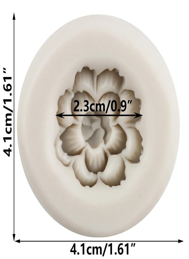 YANQINMS Cherry Blossom Silicone Mold Flower Fondant Cake Molds For Flower Cake Decorating Cupcake Topper Chocolate Gum Paste Candy Polymer Clay - Image 2