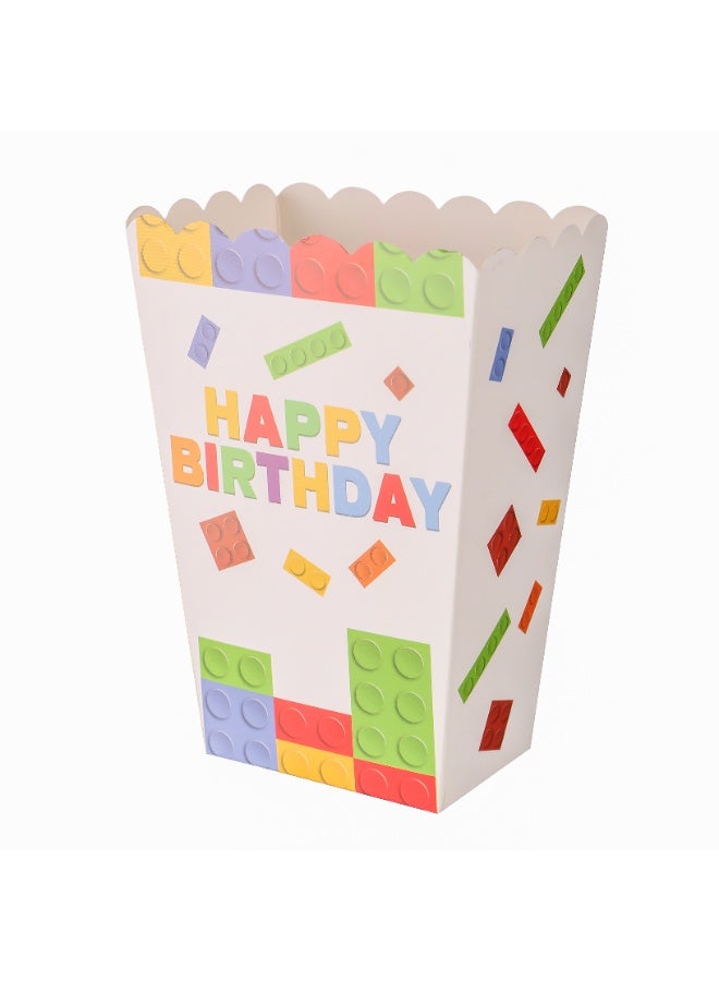 دايتويز مجموعة لوازم حفلات أعياد ميلاد بألوان زاهية - ديكورات، أدوات مائدة، أكواب وقبعات لـ 16 ضيفًا - Image 5