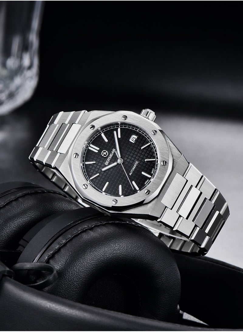 BERSIGAR - Bersigar BG-1673 Allegro Luxury Design Stainless Steel Automatic Water Resistant Watch - Image 1