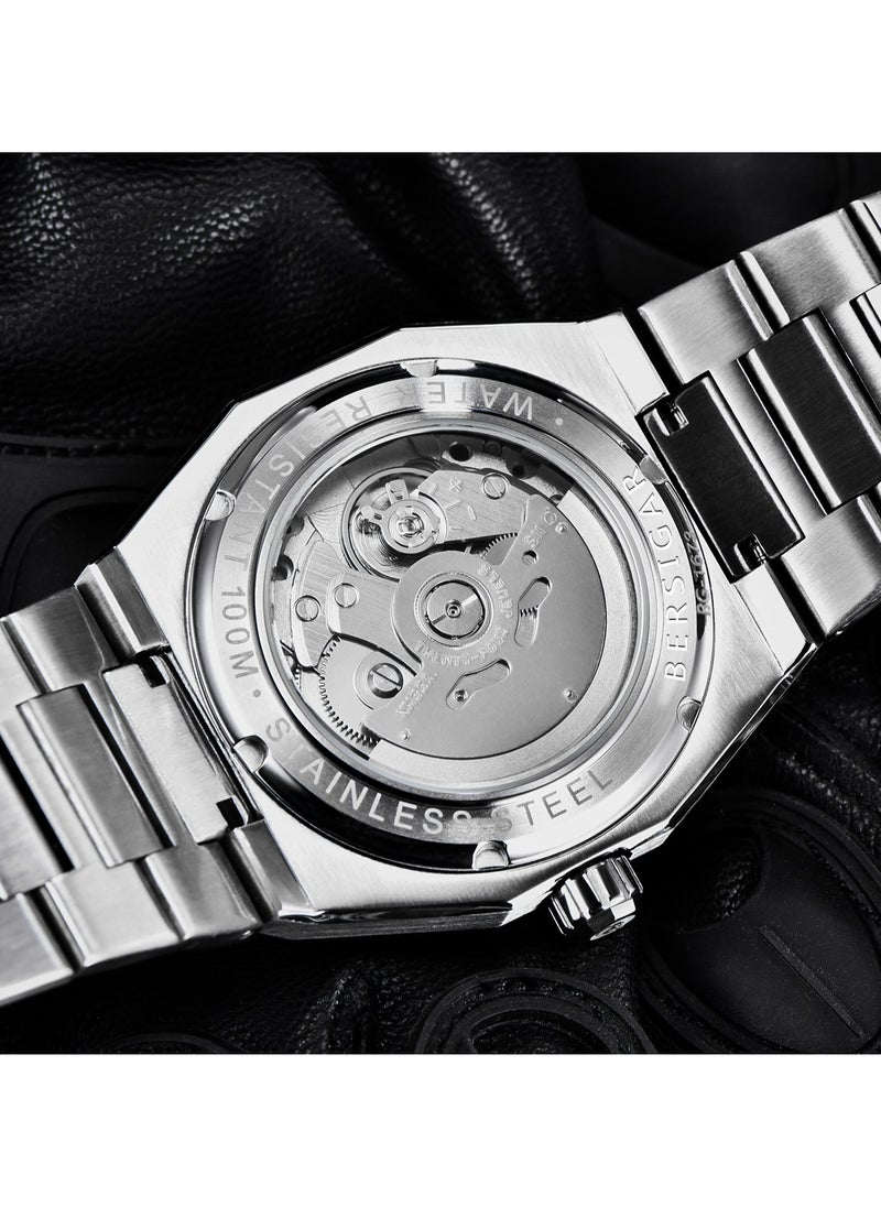 BERSIGAR - Bersigar BG-1673 Allegro Luxury Design Stainless Steel Automatic Water Resistant Watch - Image 1
