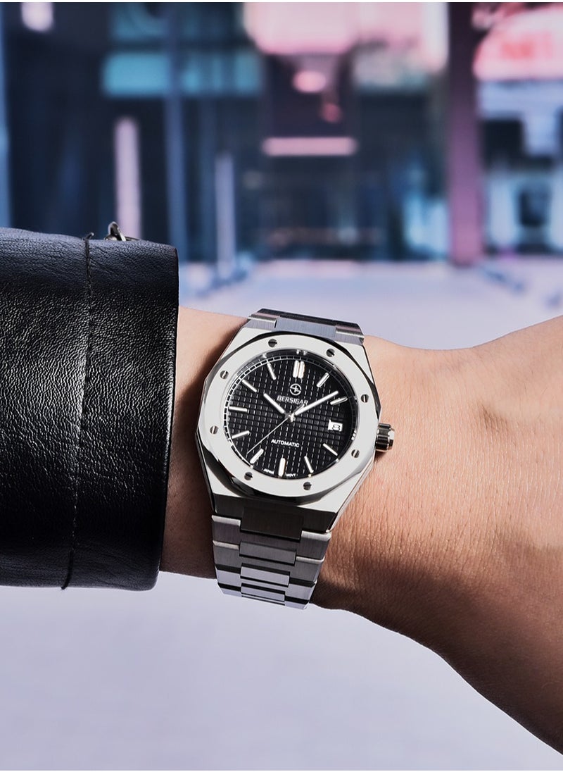 BERSIGAR - Bersigar BG-1673 Allegro Luxury Design Stainless Steel Automatic Water Resistant Watch - Image 1