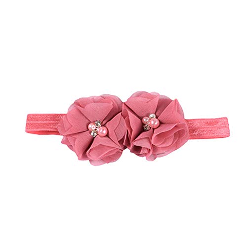 BGFKS Baby Girls Soft Fluffy Tutu Skirt with Diaper Cover,Toddler Girl Tutu Skirt Sets with Flower Headband. Hot Pink - Image 5