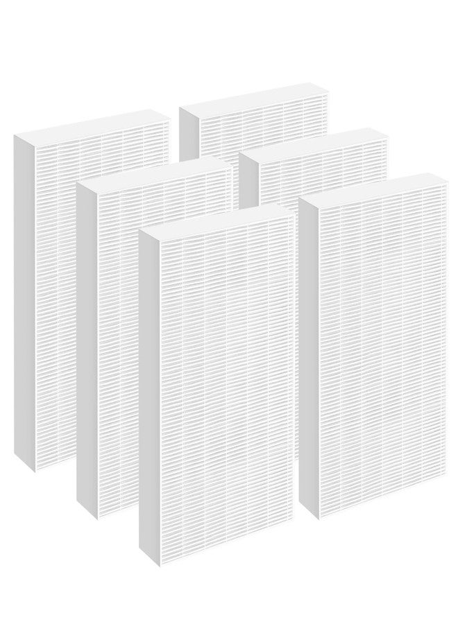 isinlive Replacement Filter R Compatible with Honeywell Air Purifier HPA300 HPA200 HPA100 and 5000 Series, 6 Pack HEPA Filter, Fits for Honeywell R Filter (HRF-R3 & HRF-R2 & HRF-R1) - Image 1