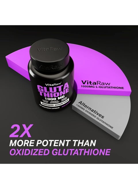 VitaRaw VitaRaw Glutathione Immune Support (1000mg) | Best Price Bahrain