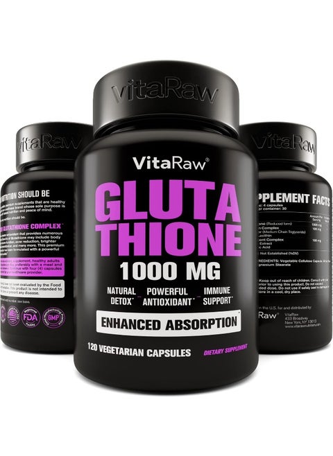 VitaRaw Glutathione Immune Support (1000mg)