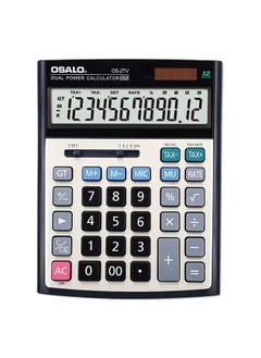 OSALO Calculator,Desk Calculator With Large Display,Big Button Office Calculators,Smart Calculators,Tax Rate Calculator,Financial Accounting Calculator,Solar Calculator  - Image 2