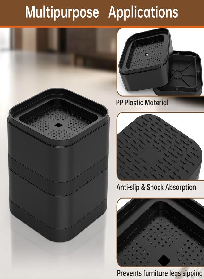 appacare 20 Pack Furniture Risers Adjustable Bed Risers Desk Leg Risers 1.38",Bed Lifts Risers Square Bed Raising Blocks for Table/Desk/Couch/Chair/Sofa/Bed/Cabinet - Image 3