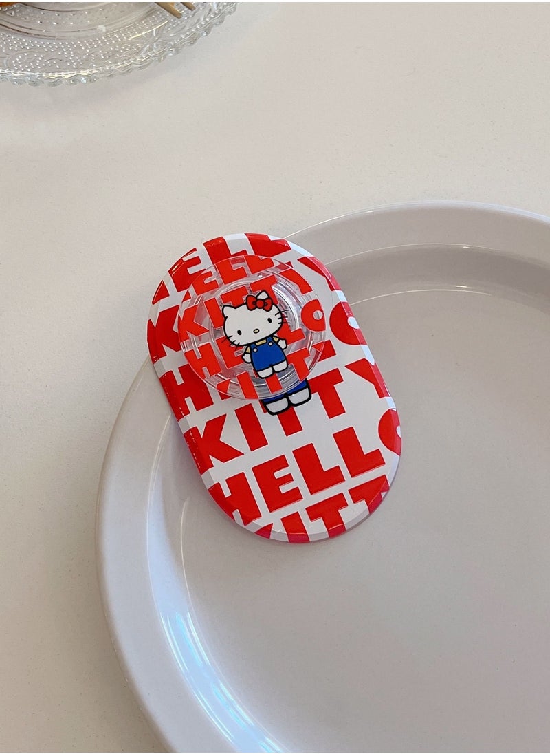 Casetify - Hellokitty Phone Grip Stand Compatible with MagSafe, MagSafe Phone Grip Holder, Wireless Charging Compatible Red - Image 1
