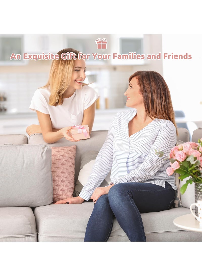 8 لون الشعر كليب ، 2 المضادة للانزلاق مقاطع كبيرة ومتوسطة الحجم ، للنساء والفتيات ، 4 مربع مات و 4 لامعة الاكريليك دبابيس الشعر ، سميكة ، رقيقة ورقيقة الشعر - Image 5