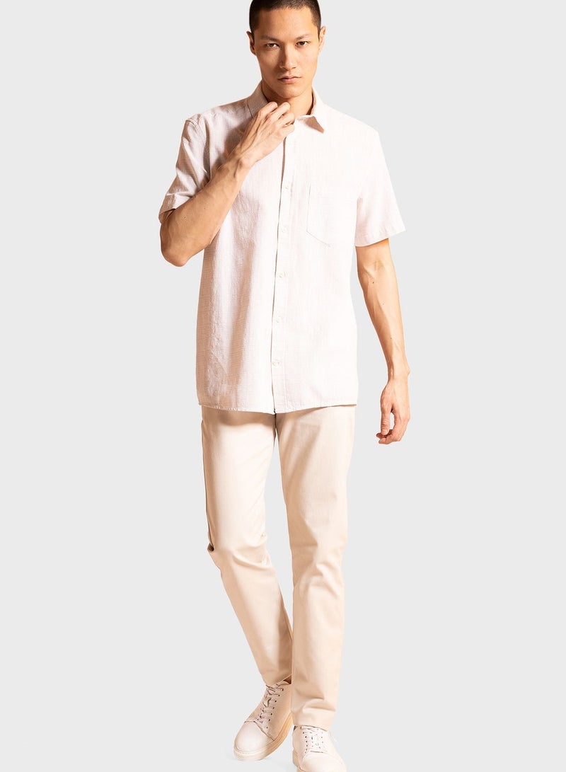 DeFacto Essential Regular Fit Shirt - Image 4