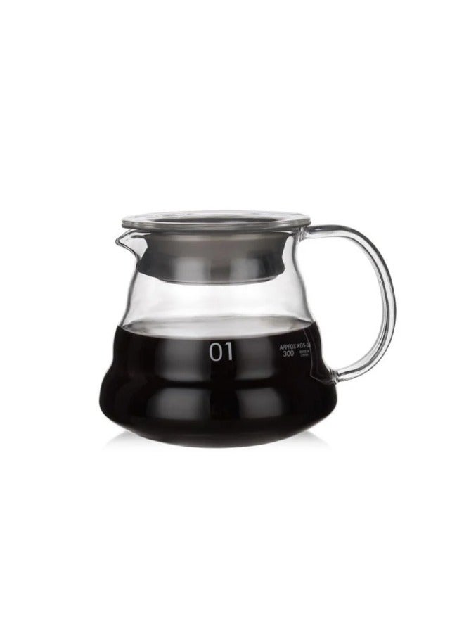 RANK V60 server Clear for specialty coffee 01 with white filter 01 - Image 2