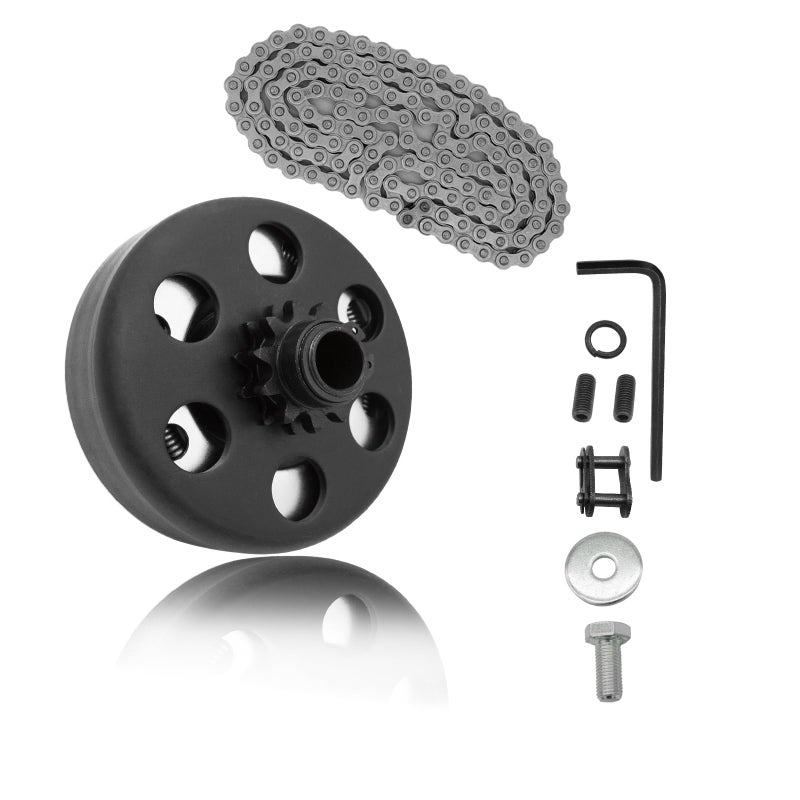 KRGUOD Centrifugal Clutch 3/4" Bore 12 Tooth with #35 Chain for Predator 212, Honda GC GX Engines and Most 2-6.5HP Small Engines performance Parts, Perfect for MiniBike, Go Kart, Lawnmower. - Image 1
