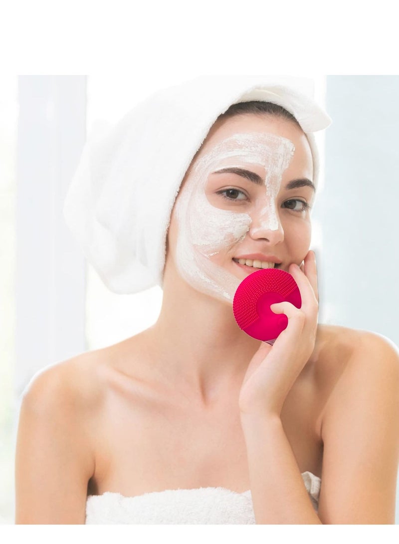Excefore Facial Cleansing Brush Face Massager for Clean Healthy Care Extra Absorption of Skin Products Waterproof Gentle Exfoliating - Image 5
