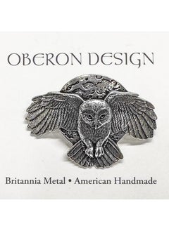 Oberon Design Ponytail Holder, Hair Accessory, Women's Hair Tie, Night Owl, Handcrafted in the USA by Oberon Design  - Image 3