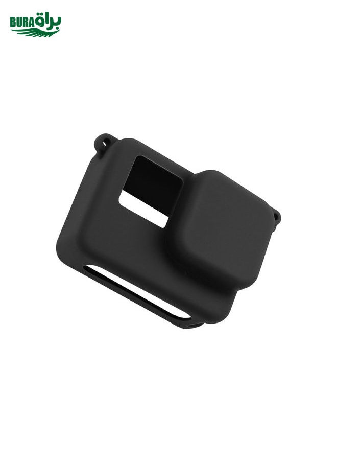 BURAQ For Insta360 Ace Body Silicone Protective Case with Lens Cap (Black)  - Image 1