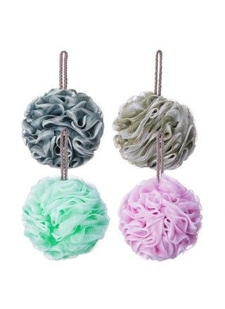Loofah Bath Sponge, Novosun Mesh Pouf Shower Sponge Soft Exfoliating Shower Luffas for Silky Skin Pack of 4 Pastel Colors, XL (80g/pcs) - pzsku/Z3EE2FDECAD5A1AEF2748Z/45/_/1681639882/2ad94b4b-5f7d-487a-aac8-ee1841552a55