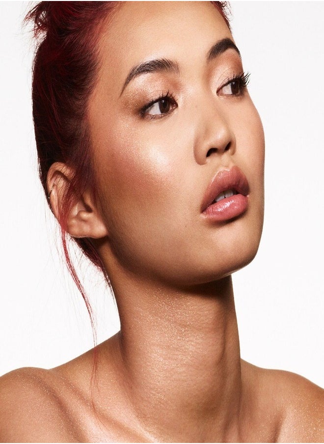 Fenty Beauty by Rhianna Fenty Beauty Diamond Bomb All-Over Veil Rosé Rave – Pink Gold 3D Sparkle Highlighter, 8g  - Image 2