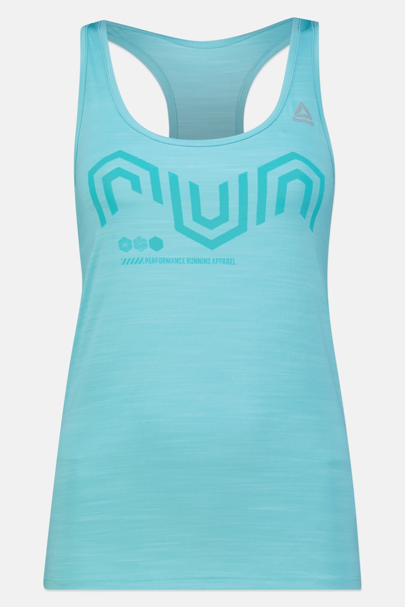 Reebok Women Sportswear Fit Active Chill Tank Top, Turqouise - Image 3