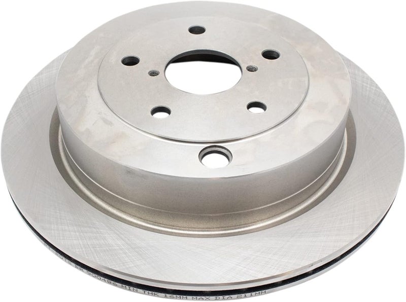 TRQ Rear Brake Rotor Set Vented Compatible with 2006-2007 Subaru B9 Tribeca 2008-2014 Tribeca - Image 5