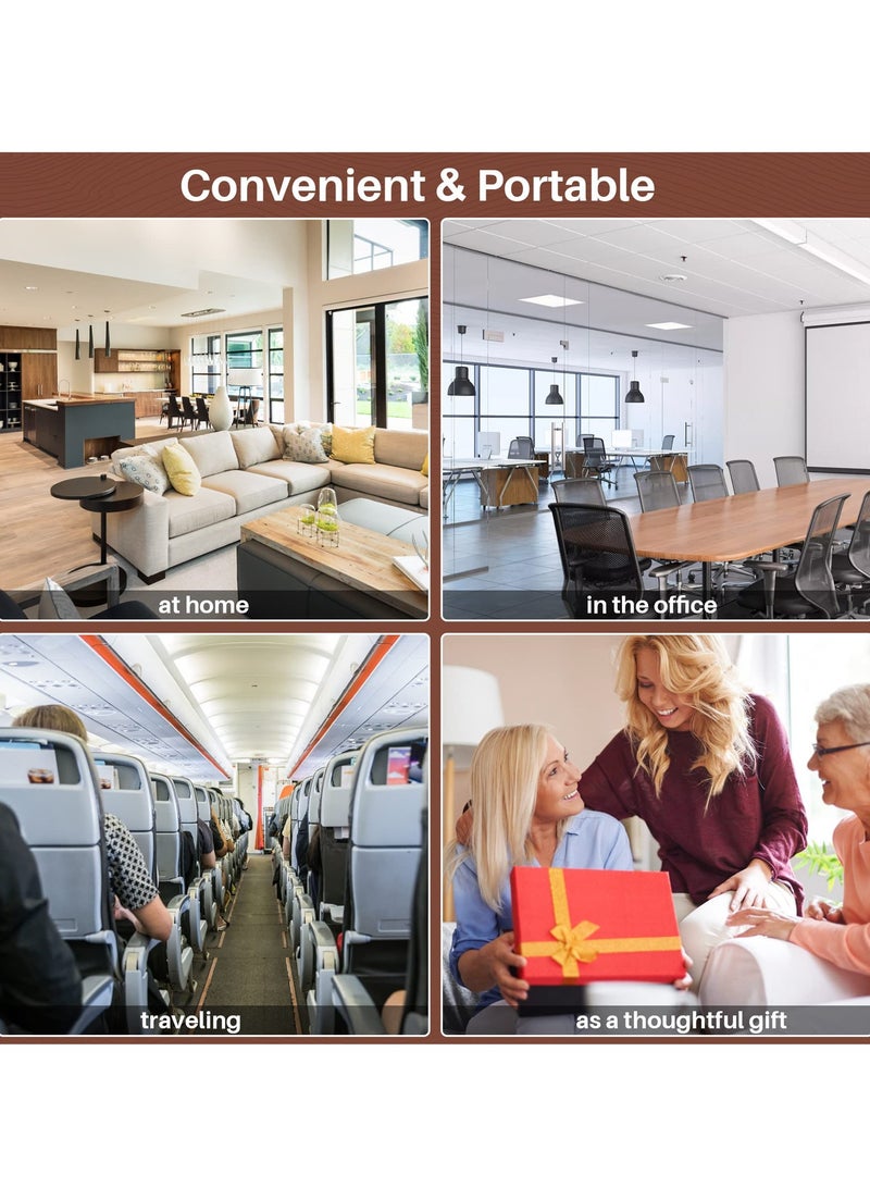 Loquat Wooden Self-Massage Hammer Set, 2 Handheld Therapy Sticks for Neck and Back Relief, Perfect Gift for Seniors and Wellness Enthusiasts - Image 5