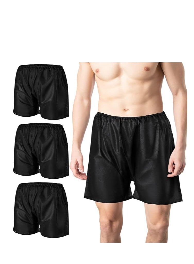 globalstar Globalstar Non-Woven Disposable Men's Underwear - Elastic Waistband, Perfect for Salon and Spa, Individually Wrapped (20 PCS)  - Image 1