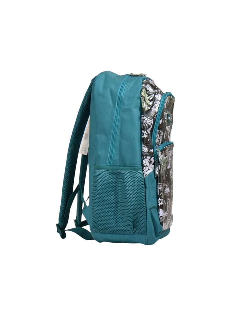 Track School Backpack AS023 | Dinosaur UV Print Backpack with Front | Lightweight Kids School Bag - Image 4