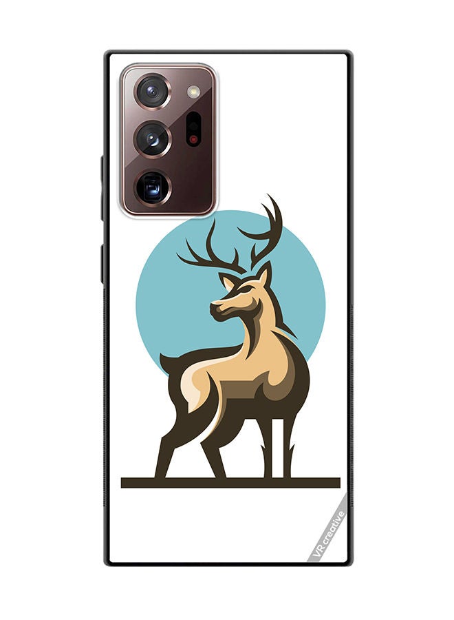VR CREATIVE Protective Case Cover For Samsung Galaxy Note20 Ultra 5G Deer Design Multicolour - Image 1