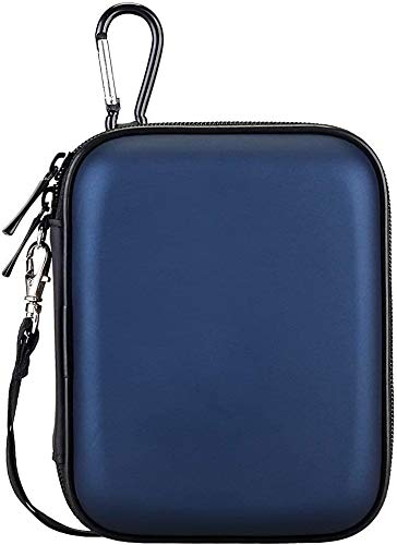 Lacdo Hard Drive Carrying Case for Western Digital WD Elements/WD My Passport/WD My Passport Ultra Portable External Hard Drive HDD 1TB 2TB 4TB 5TB 6TB USB 3.0 Protective Storage Travel Bag, Blue - Image 2