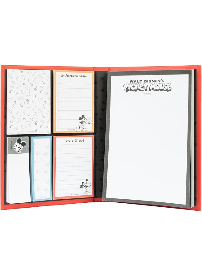 erorex Notepad Book Mickey Mouse Classic Note Pad For To Do List Shopping List Or Shopping List Official Fan Item - Image 1