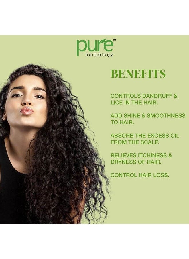Pure Herbology - Pure & Natural Pimplefree Clear Skin Silky Hair Neem Leaves Powder 100Gm - Image 1