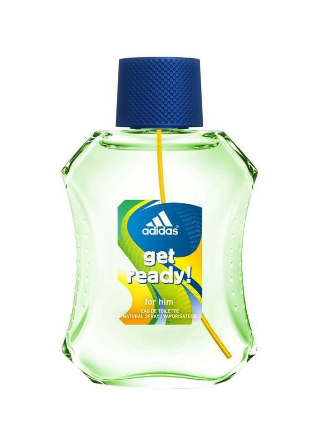 اديداس عطر أو دي تواليت جيت ريدي للرجال 100ملليلتر - Image 1