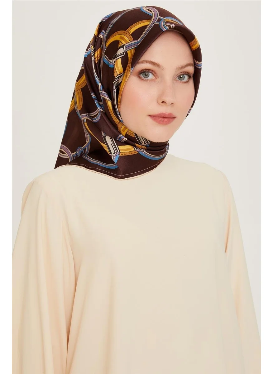 ARMINE Classic Patterned Sura Pure Silk Scarf 9203D 38