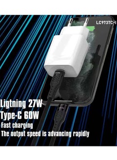 Lenyes Fast Charging Data Cable Type C to C, 60W  - Image 2