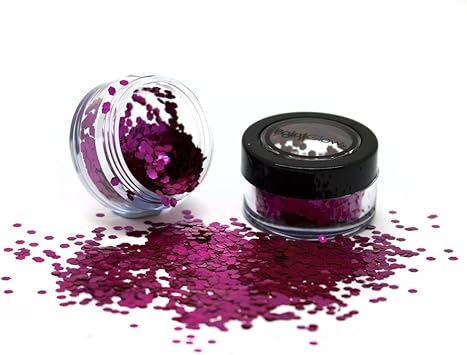 Biodegradable Glitter cosmetic grade from PaintGlow Vegan body face glitter