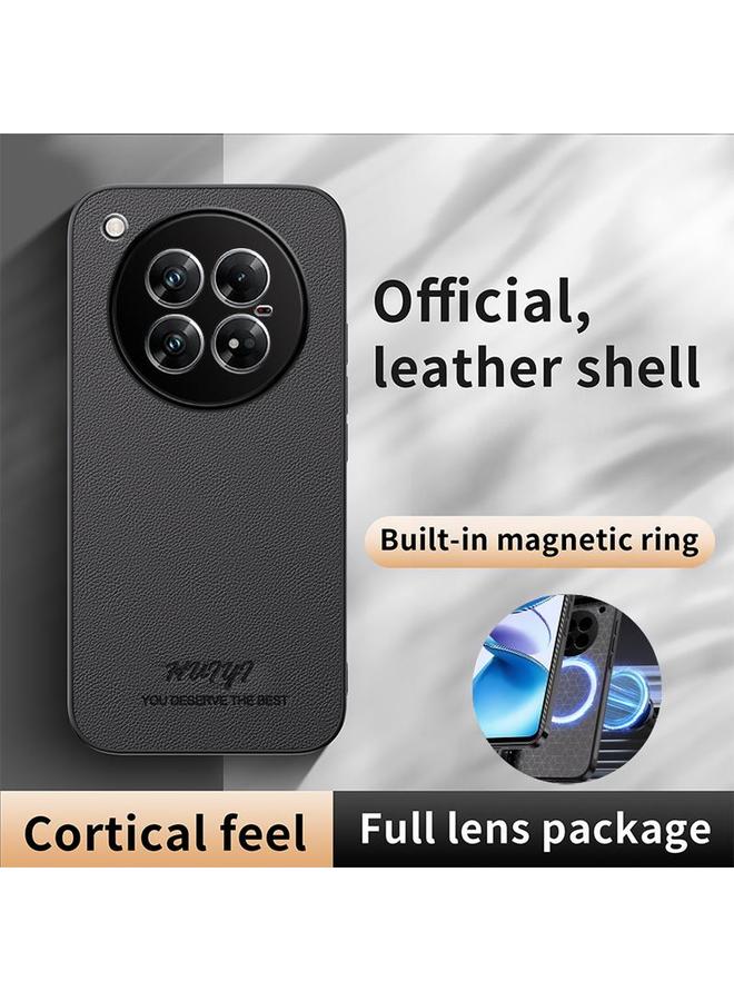 اس-توب جراب هاتف Infinix Zero 40 4G HUIYI المصنوع من الجلد المغناطيسي - Image 2