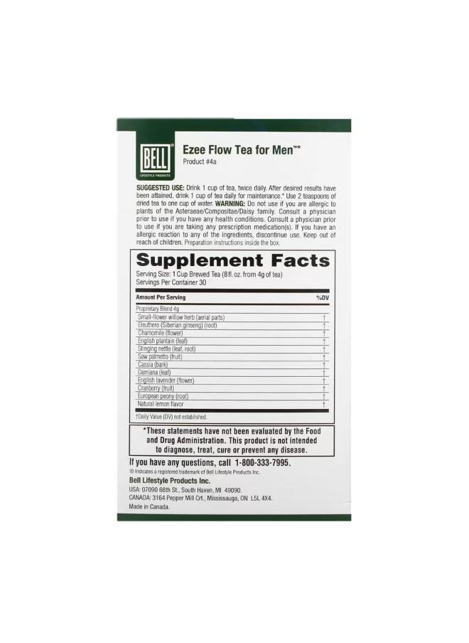 Bell Lifestyle Ezee Flow Tea for Men 4.2 oz 120 g  - Image 2