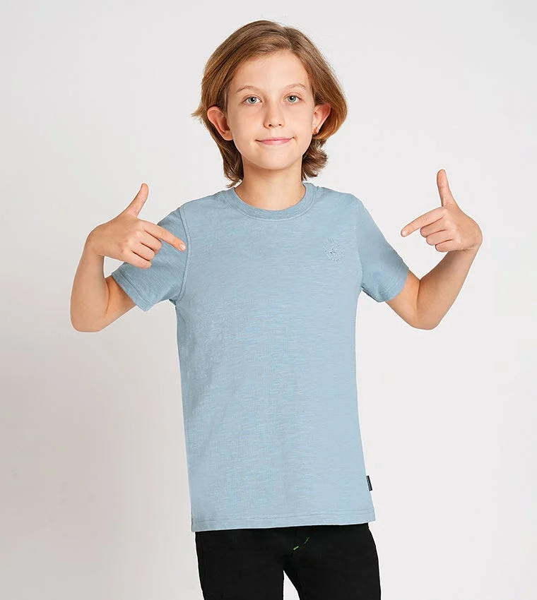 Crew Neck Short Sleeves