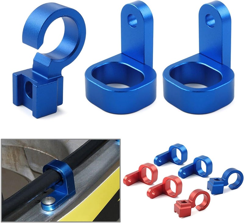 Wivplex Motorcycle Brake Hose Line Clamp Set - Image 3